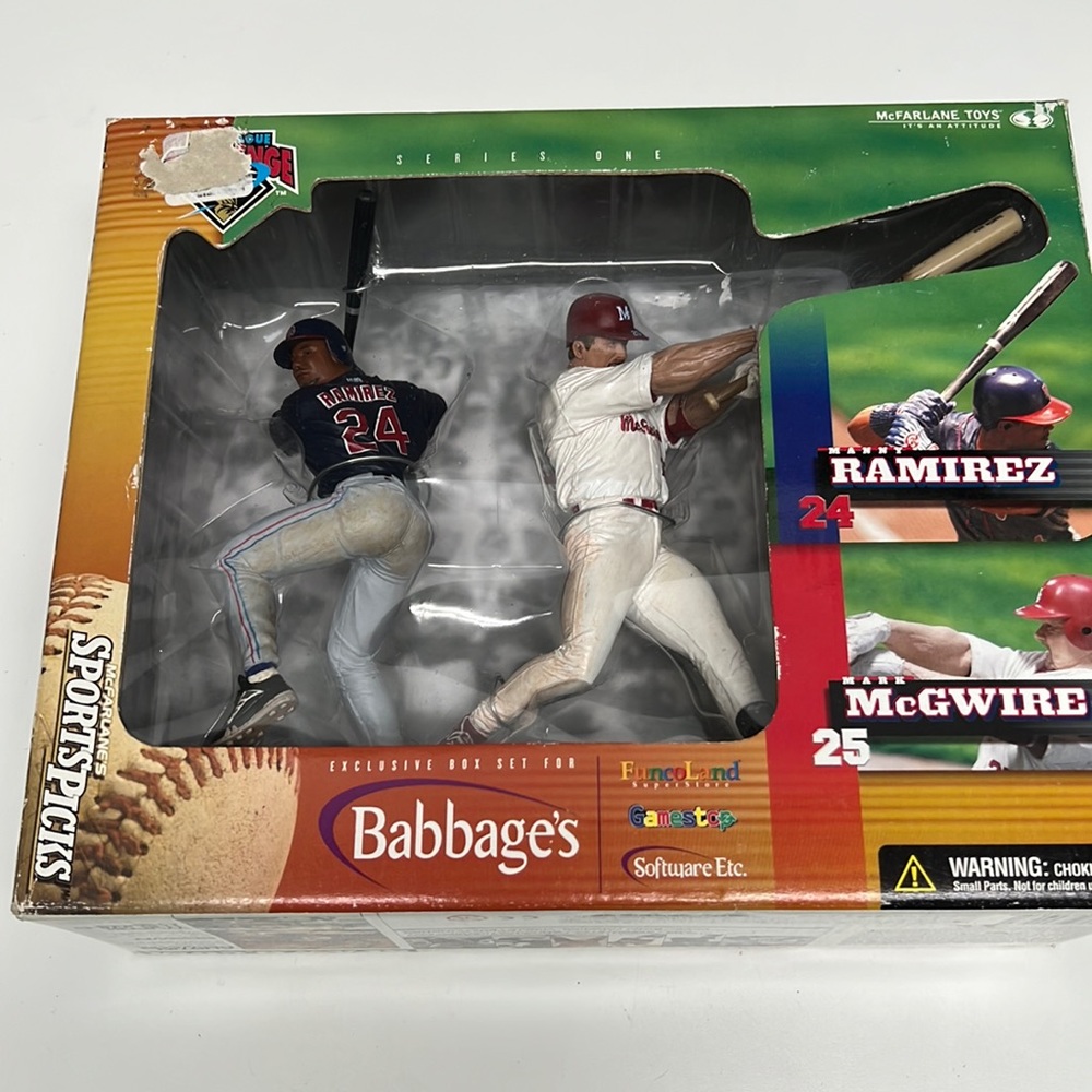 McFarlane's Sports Picks Ramirez McGwire Big League Challenge Brand New Series 1